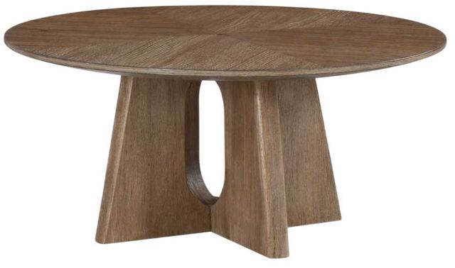 Liberty Furniture Hendrix Place Natural Round Cocktail Table-0