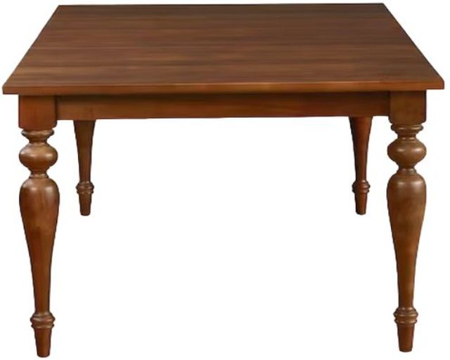 Bassett® Furniture Customizable BenchMade Amelia 60" Maple Rectangle Dining Table with 1 Leaf-3