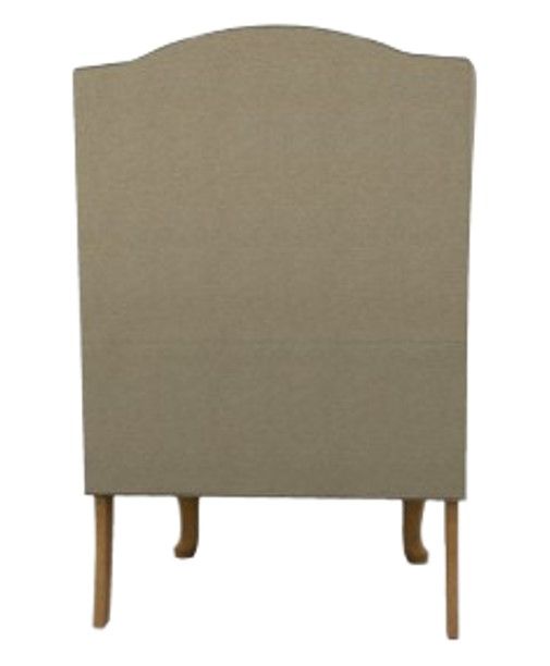 Best® Home Furnishings Customizable Sylvia 35" Wing Back Chair with Honey Birch Legs-3