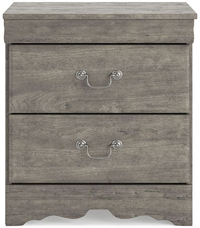 Signature Design by Ashley® Bayzor Warm Gray Vintage Nightstand-3