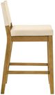Armen Living Yaneli Amber Glow/White Counter Stool-2