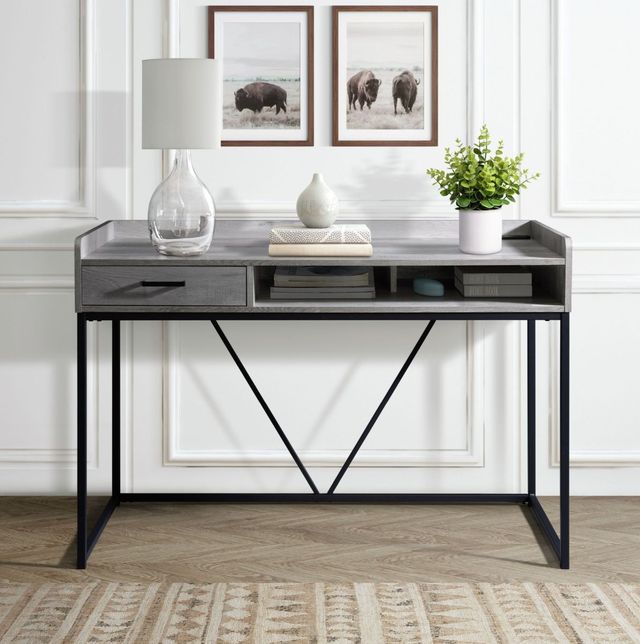 Elements International Preston Gray Desk-3