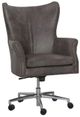 Fairfield® Customizable Pelle Provisions Plaza 66 Leather Office Swivel Chair-1