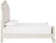 Signature Design by Ashley® Arlendyne Antique White Queen Upholstered Panel Bed-3