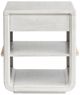 Magnussen Home® Sunset Cove Moonlight Pearl Chairside End Table-4