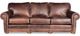 Campio Furniture Legacy Leather Nelson Dark Brown Sofa-0