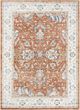 Nourison Home™ Astra Machine Washable Rust Ivory 5'x7' Area Rug-0