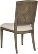 Hooker® Furniture Sundance Cliffside/Zuri Cream Carved Back Upholstered Dining Side Chair-2