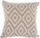 A & B Home Kensington Gray 20"x20" Throw Pillow-0