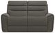 La-Z-Boy® Soren Pewter Leather Power Reclining Loveseat with Headrest-1