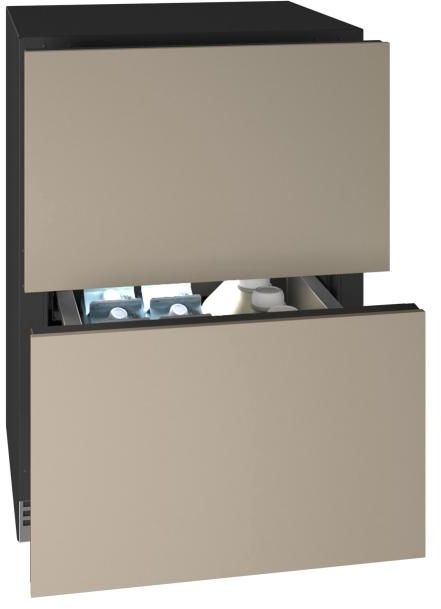 U-Line® Home Collection 24" 5.1 Cu. Ft. Panel Ready Refrigerated Drawers-1