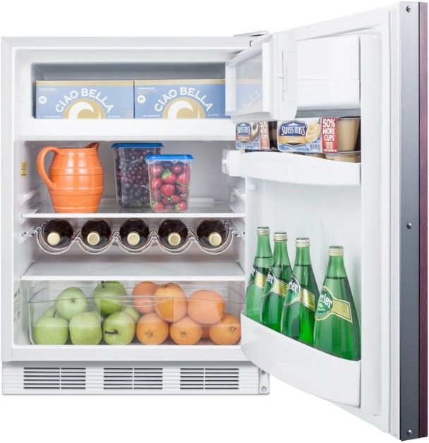 Summit® Peak24 Series 24” 5.1 Cu. Ft. Panel Ready ADA Compliant Under the Counter Refrigerator-3