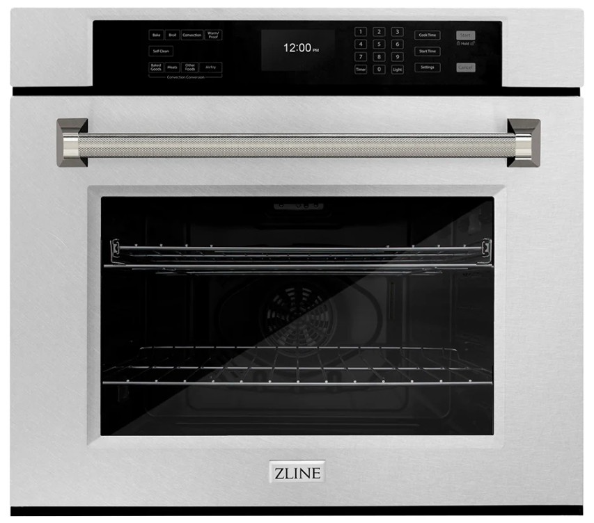 ZLINE Autograph Edition Professional 30" Stainless Steel True Convection Single Wall Oven with Air F