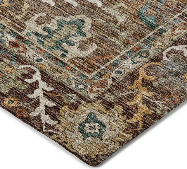Dalyn™ Rug Company Silk Road SR8 Chocolate 5'x8' Area Rug-2