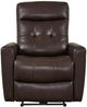 Signature Design by Ashley® Pisgham Chocolate Power Recliner with Adjustable Headrest-1