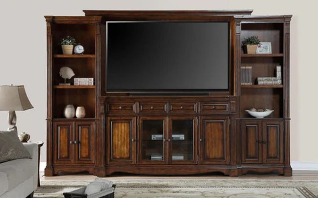 Legends Home Parliament Hazelnut Entertainment Center-1