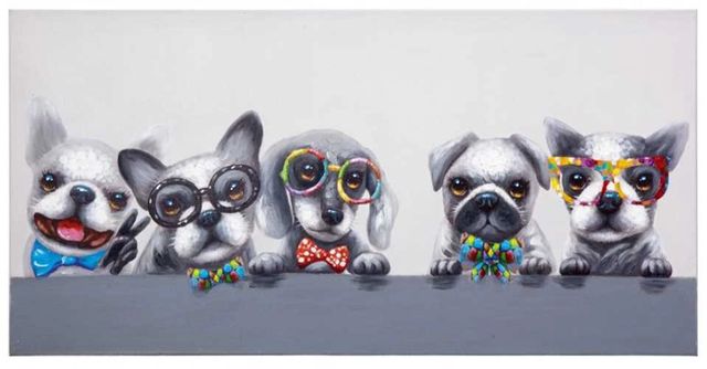 YHD Puppy Pack Wall Art-0