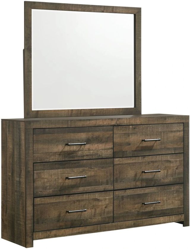Elements International Bailey Drift Dresser and Mirror-0