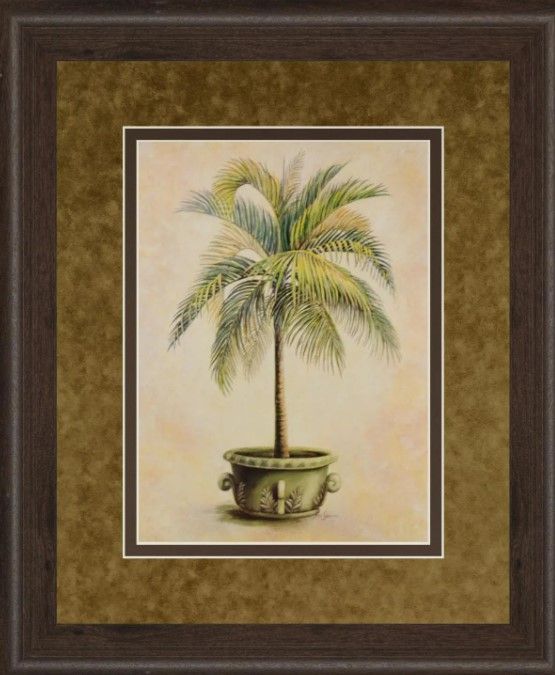 Classy Art Potted Palm Il Wall Art-1
