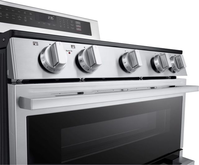 LG 30" Stainless Steel Smart Freestanding Double Oven Electric Range with Air Fry & Air Sous Vide-3