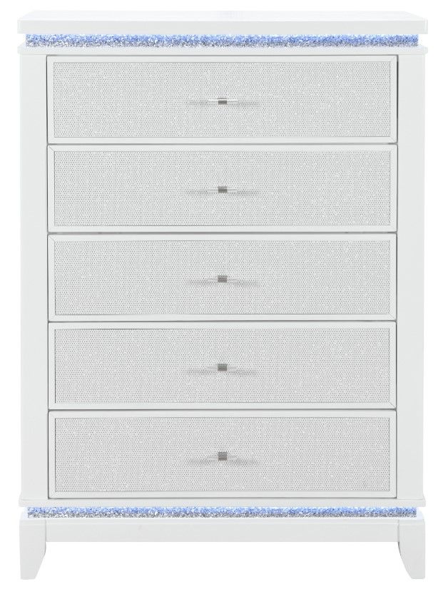 Global Furniture USA Alina White Chest-1