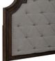 Liberty Furniture Paradise Valley Flax Tweed/Saddle Brown Queen Upholstered Panel Bed-5