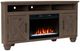 Legends Home Real Cozy Liberty Barnwood 64" Corner Fireplace Console-0
