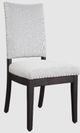 Urban Collections by Yutzy Woodworking Harper Dark Gray/White Lydia Side Dining Chair-0