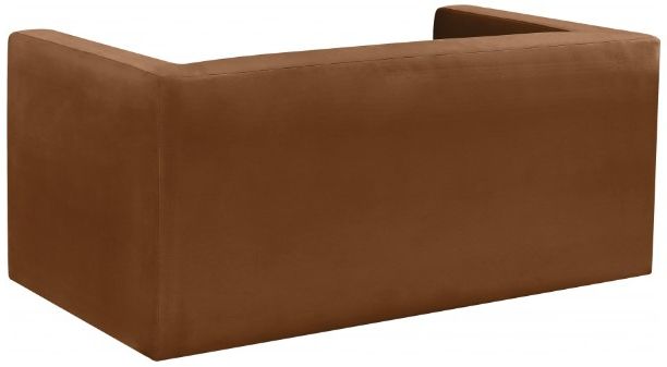 Meridian Furniture Henson Saddle Velvet Loveseat-3