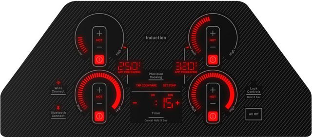 GE Profile™ 30" Black Built-In Induction Cooktop-3