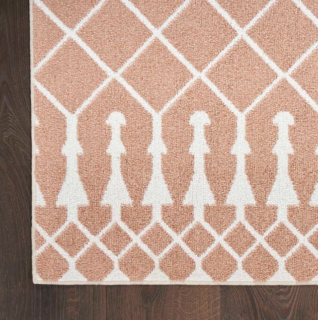 Nourison Home™ Astra Machine Washable Copper 5'x7' Area Rug-4