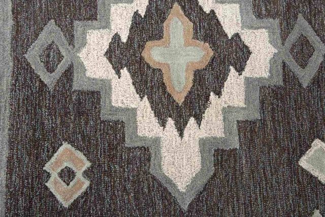 Rizzy Home Mesa Gray 5'x8' Rectangular Rug-1