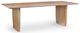 Bassett® Furniture Dresden Blonde Natural Cherry 90" Rectangle Dining Table-0