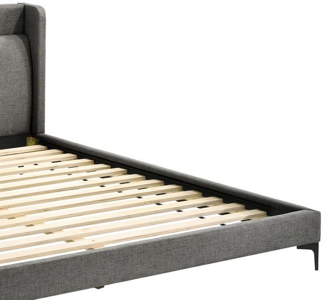 Armen Living Legend Gray King Platform Bed-3