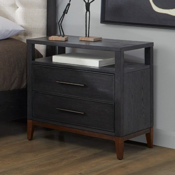 Flexsteel® Waterfall Ebony Nightstand-5