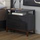 Flexsteel® Waterfall Ebony Nightstand-1