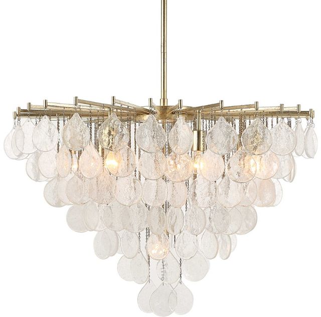 Uttermost® Goccia Silver 8-Light Tear Drop Pendant-2
