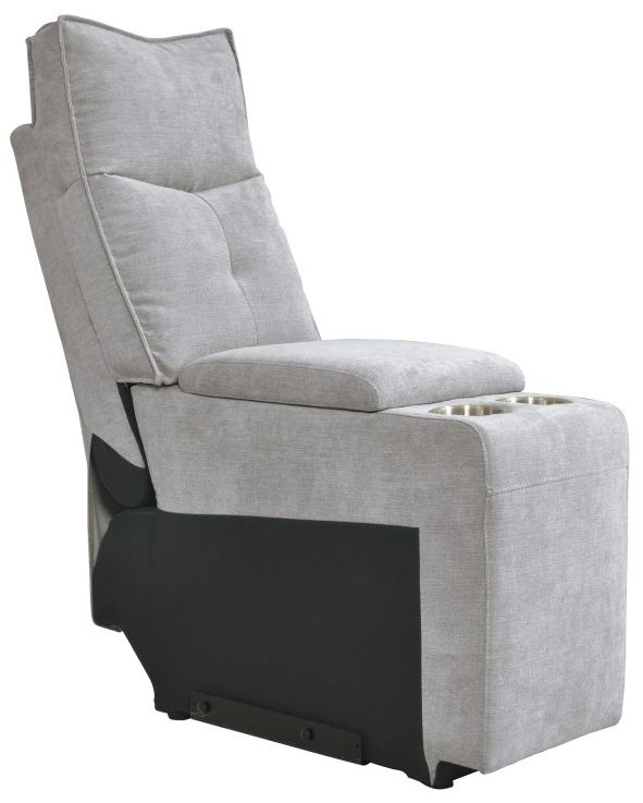 Homelegance® Tesoro 6-Piece Mist Gray Right-Arm Facing Manual Reclining Sectional-1