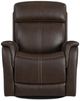 Flexsteel® View Chocolate Power Swivel Recliner-1