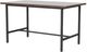 EQ3 Kendall 54'' Bar Table with Walnut Top-1
