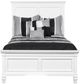 New Classic® Home Furnishings Tamarack 4-Piece White Twin Panel Bedroom Set-2