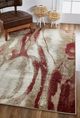 KAS Rugs Avalon Ivory/Red Wonder 5'x8' Area Rug-4