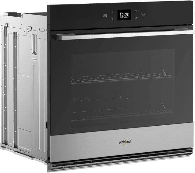 Whirlpool® 30" Stainless Steel Fingerprint Resistant Single Electric Wall Oven-1