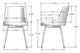Amisco Customizable Gladys Dining Side Chair-4