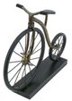 A & B Home Black/Bronze Big Wheel Bicycle Statuary-1