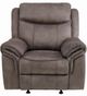 Homelegance® Aram Brown Manual Gilder Recliner-2