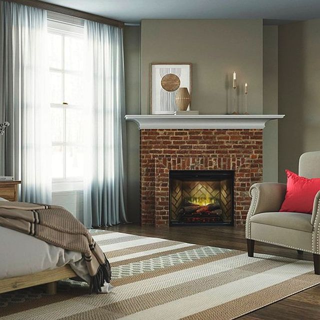 Dimplex® Revillusion® Black 30" Built-in Electric Firebox-3