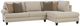 Benchcraft® Steelwater Retreat 2-Piece Latte Left-Arm Facing Sectional and Chaise-0