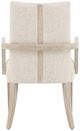 Michael Amini® Lotus Bay Sand Dining Arm Chair-3