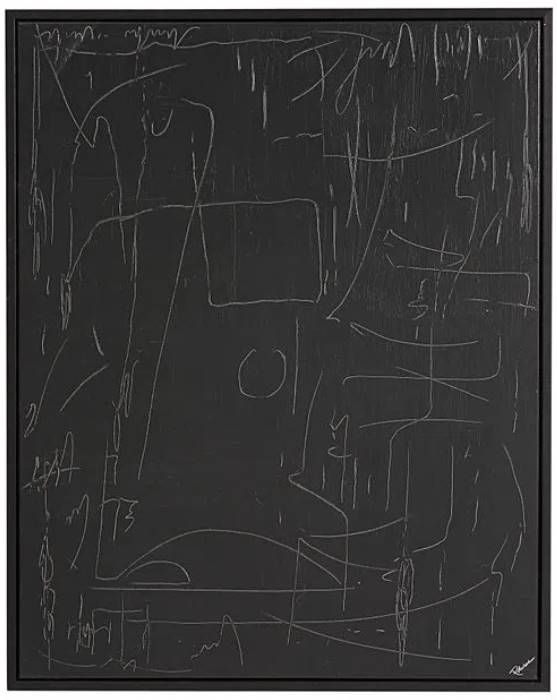 Renwil® Haiku Black Wall Painting-0